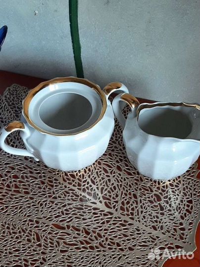 Сервиз Вербилки,молочник, сахарница