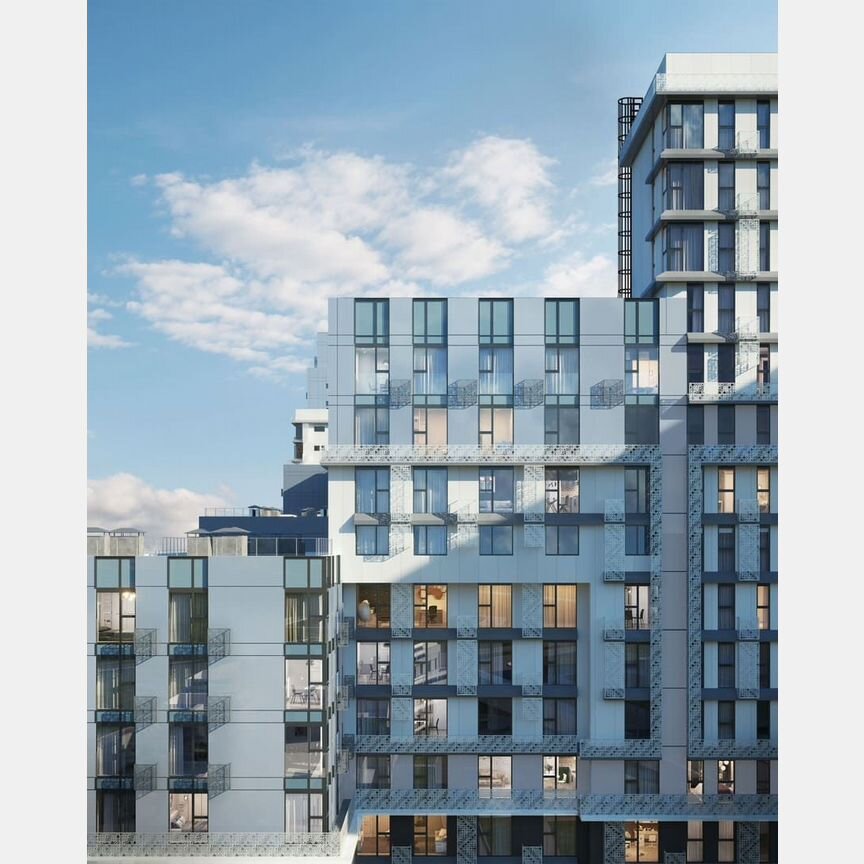 2-к. квартира, 58,6 м², 7/23 эт.