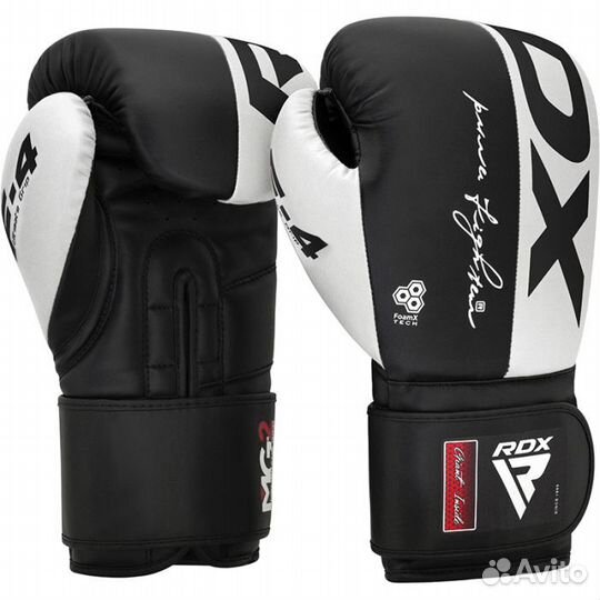 Перчатки RDX F4 10oz black/white