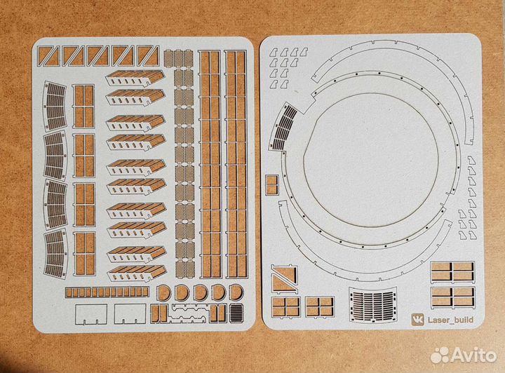 Кит набор для сборки. Макет в масштабе H0 1/87