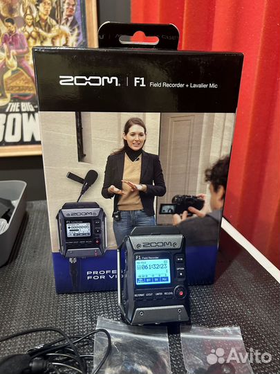 Zoom F1-LP Ручной портативный рекордер