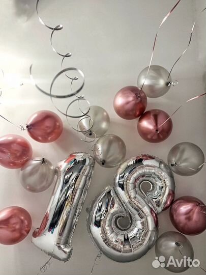 Гелиевые воздушные шары, гендр пати