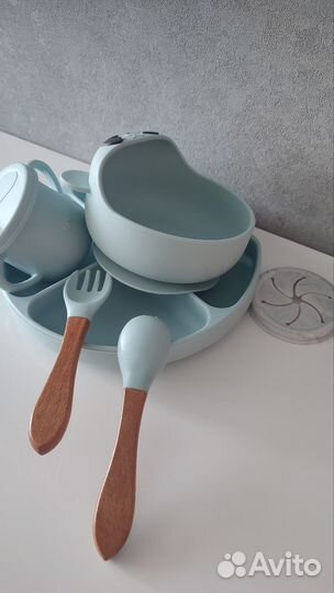 Силиконовая посуда для детей