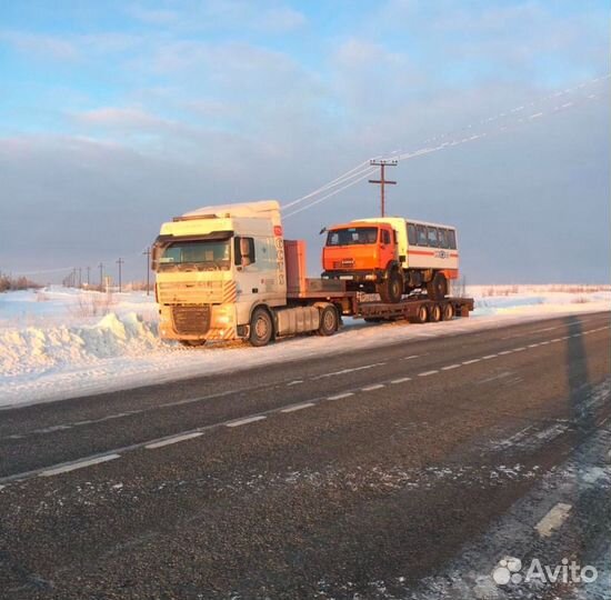 Трал перевозка негабаритных грузов