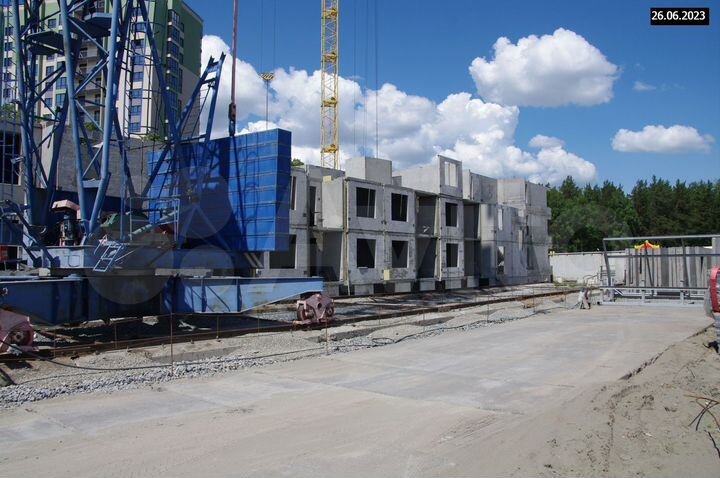 2-к. квартира, 55,4 м², 7/17 эт.