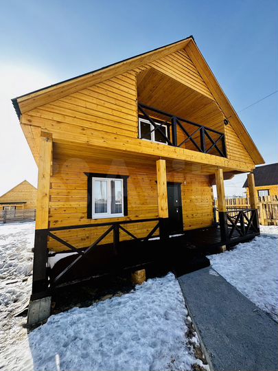 Коттедж 106 м² на участке 6 сот.