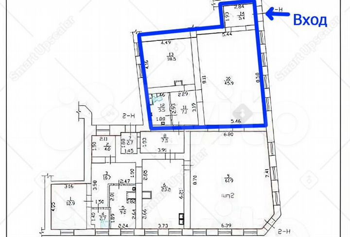 Свободного назначения, 84 м²