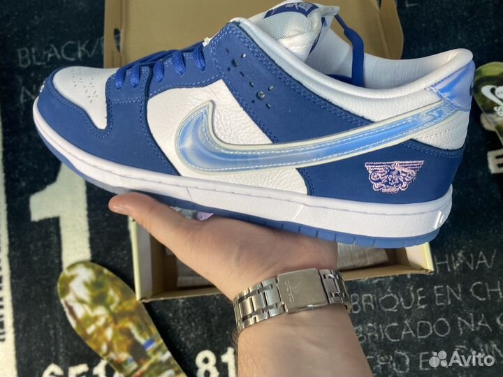 Кроссовки Dunk Low SB x Born X Raised