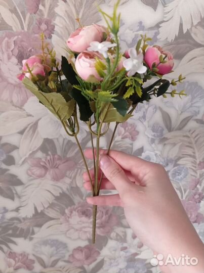 Искусственные цветы для декора