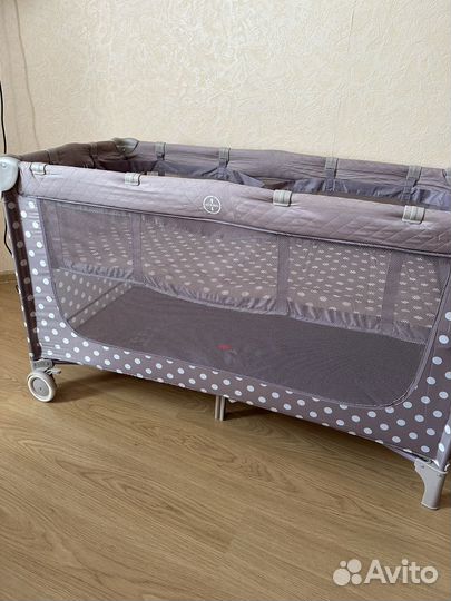 Манеж кровать happy baby