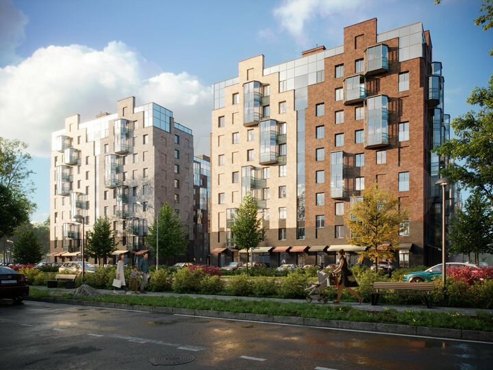 Квартира-студия, 31,9 м², 6/9 эт.