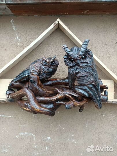 Садовые фигуры из дерева