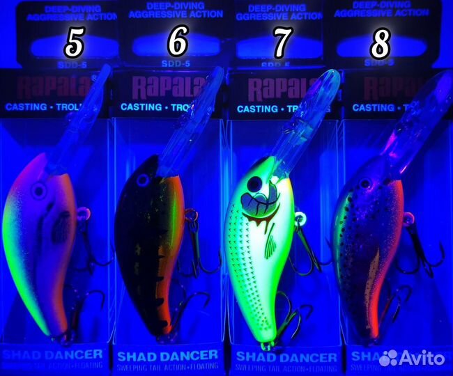 Воблер Rapala Shad Dancer SDD-5