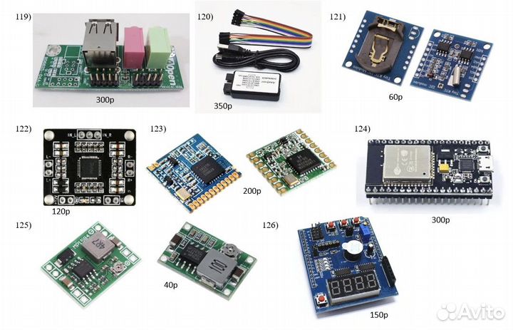 Электроника и Arduino комплектующие Часть 2