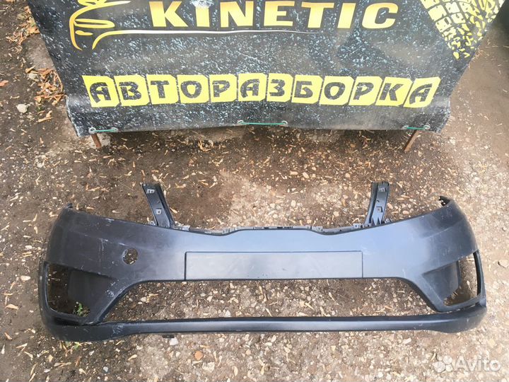 Новый Бампер передний Rio Рио 3 дорестайлинг