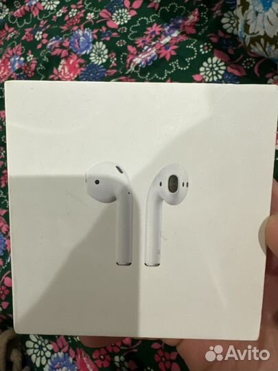 Беспроводные наушники apple airpods 2 поколение