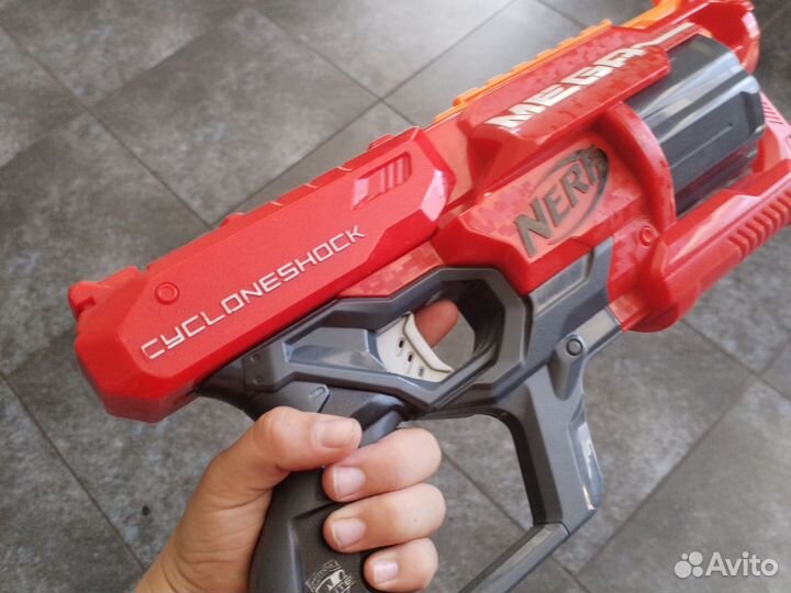 Nerf mega cycloneshock