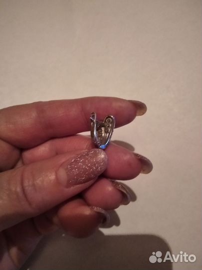 Серебряные серьги