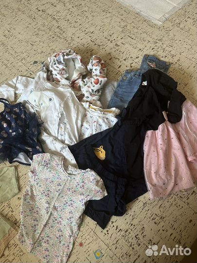 Пакет детских вещей для девочк 92-98 размер