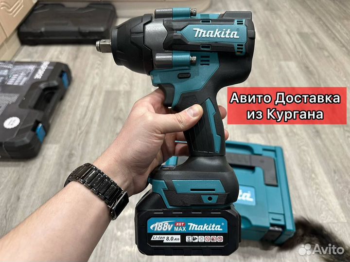 Мощный гайковерт Makita для автосервиса