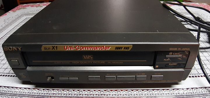 Видеомагнитофон sony винтаж