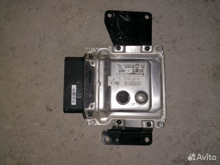 Эбу двс G4FA Hyundai Solaris 10