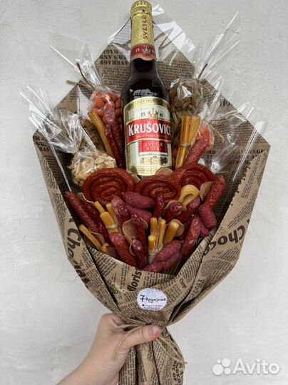 Съедобные букеты для мужчин