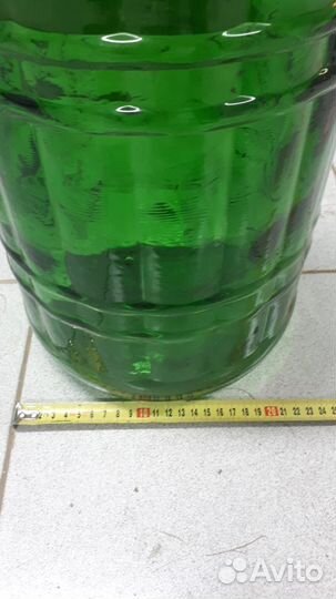 Бутыли стеклянные 15л, 20л для вина