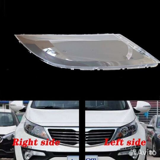 Стëкла фар KIA Sportage 3 дорест. 2010 - 2014 г.в