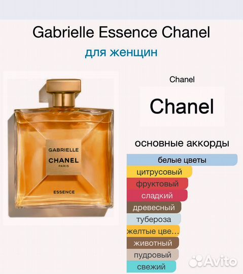 Chanel gabrielle chanel essence