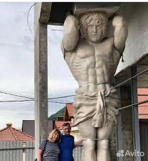 Атлант скульптура ангел