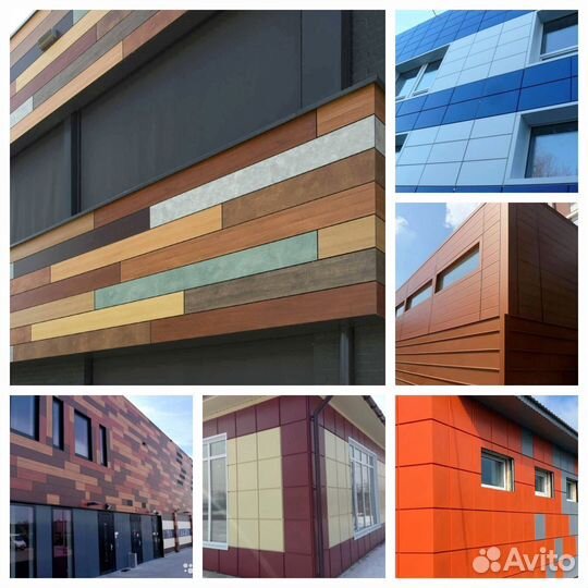 Фасадные металлические кассеты