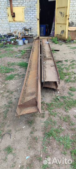 Двухтавровая балка усиленная