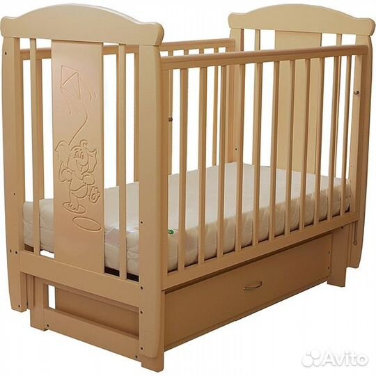 Детская кроватка Соня 04 маятник+ящик новая