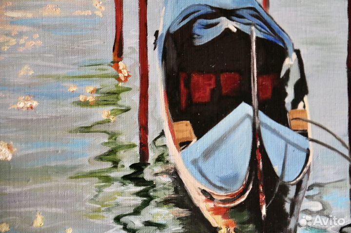 Картина «Венецианский закат» 50*60 см. Холст/масло