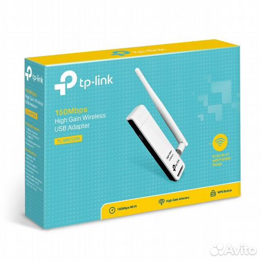 Wi-Fi адаптер TP-link TL-WN722N