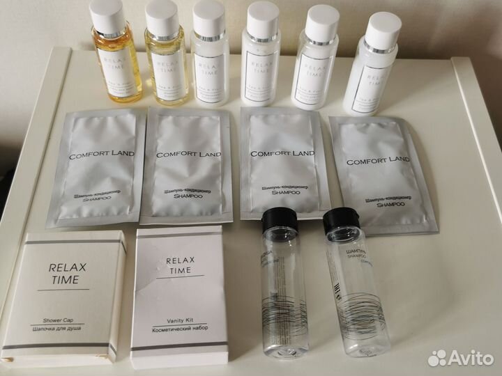 Косметический дорожный набор из отеля