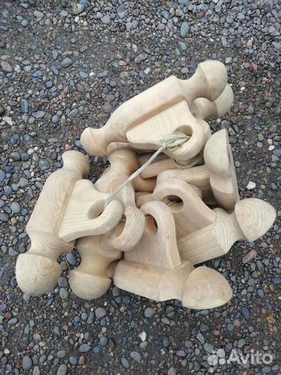 Карнизы деревянные 8шт