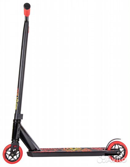 Самокат TechTeam Duker 101 чёрно-красный 2022