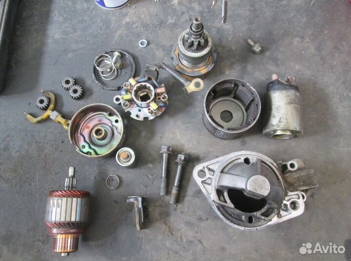 Ремонт стартера Honda