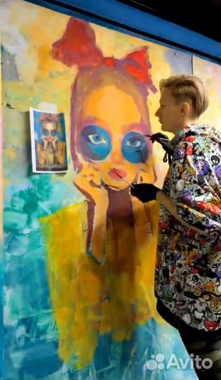 Роспись стен и декоративная штукатурка / художник