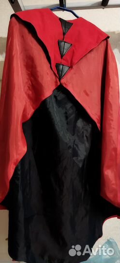 Плащ накидка детская карнавальная