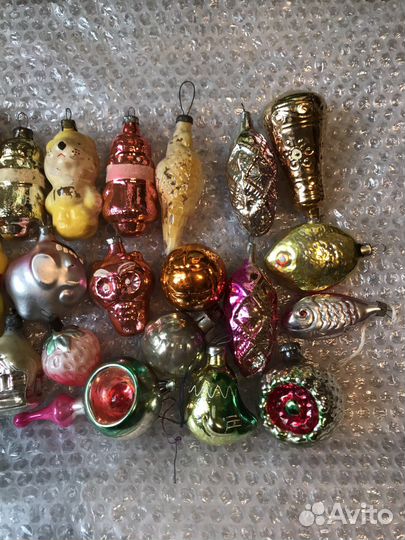 Ёлочные игрушки СССР