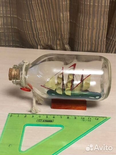 Корабль в бутылке 