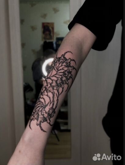 Модель на татуировку