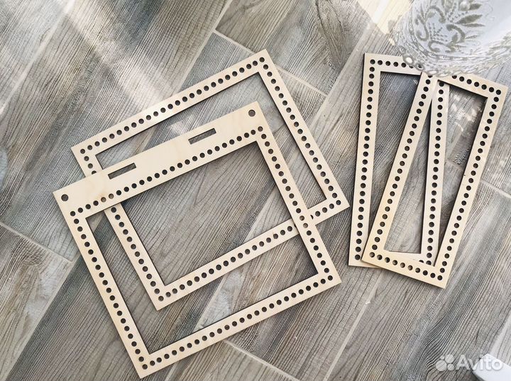 Деревянные заготовки для сумочек