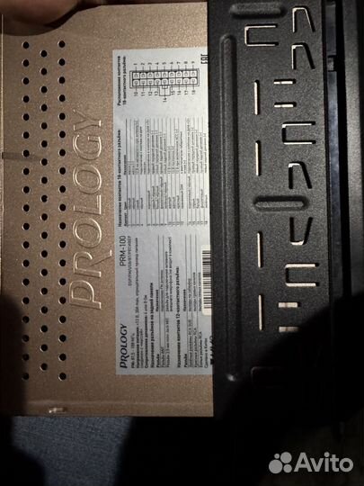 Процессорная магнитола prology poseidon prm-100