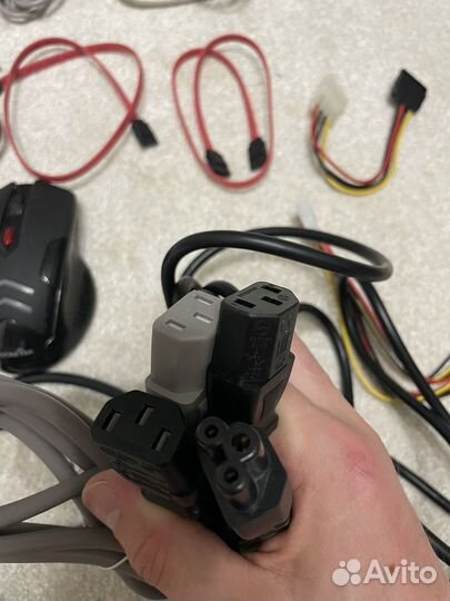 Провода питания для компьютера и тд