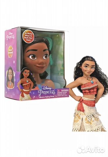 Голова для причесок Моана 17 см