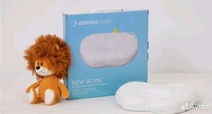 Подушка ортопедическая askona